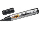 Bic Marking 2000 Ecolutions Rotulador Permanente - Tinta con Base de Alcohol - Ecologico - Secado Rapido - Color Negro