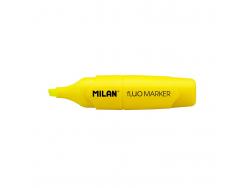 Milan Capsule Marcador Fluorescente - Punta Biselada 2 - 4mm - Color Amarillo