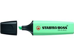 Stabilo Boss 70 Pastel Rotulador Marcador Fluorescente - Trazo entre 2 y 5mm - Recargable - Tinta con Base de Agua - Color Toque Turquesa
