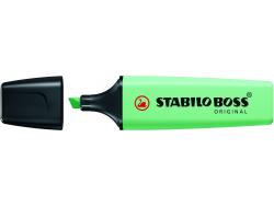 Stabilo Boss 70 Pastel Rotulador Marcador Fluorescente - Trazo entre 2 y 5mm - Recargable - Tinta con Base de Agua - Color Pizca de Menta