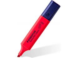 Staedtler Textsurfer Classic 364 Marcador Fluorescente - Punta Biselada - Trazo entre 1 - 5mm - Tinta con Base de Agua - Color Rojo