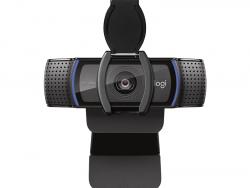 Logitech C920s Webcam HD Pro 1080p - USB 2.0 - Microfonos Integrados - Tapa de Obturador - Campo Visual de 78º - Enfoque Automatico - Cable de 1.50m - Color Negro