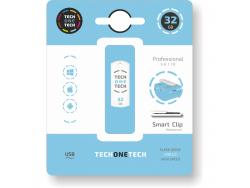 TechOneTech Pro Smart Clip Memoria USB 2.0 32GB (Pendrive)