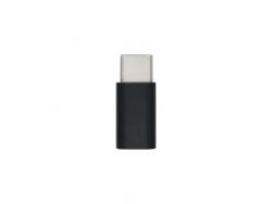 Aisens Mini Adaptador USB-C USB 2.0  - Tipo Micro-B/H-USB-C/M - Color Negro