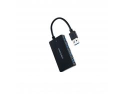 Nanocable Hub USB-A 3.0 con 4x USB-A 3.0 - Cable de 0.15m
