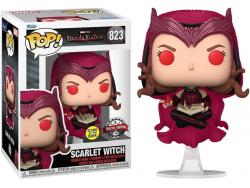 Funko Pop Marvel WandaVision Scarlet Witch Ed. Glows in the Dark - Figura de Vinilo - Altura 9cm aprox.
