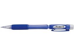 Pentel Fiesta II Portaminas HB 0.5mm con Goma - Incluye 2 Recargas - Grip de Goma - Diseño Ergonomico - Color Azul
