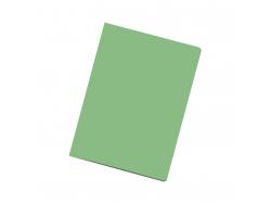 Dohe Pack de 50 Subcarpetas de Cartulina de 180gr - Con Ranura para Fastener - Resistente y Duradera - Ideal para Organizar Documentos - Color Verde Claro