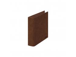 Dohe Carpetas en Carton Forrado - Tamaño Folio Natural - Anillas Mixtas - Papel Impreso y Plastificado