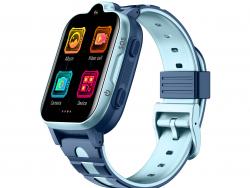 DCU Tecnologic Smartwatch 4G Kids - Seguimiento Ubicacion - Video Llamadas - Chat de Voz - Camara - Juegos Educativos - Monitor de Sueño - Color Azul