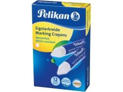 Pelikan Barra para Marcar 762/12 - 12mm - Resistente al Agua - Facil de Borrar - Ideal para Resaltar Texto - Color Blanco