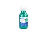 Milan Botella De Tempera - 125Ml - Tapon Dosificador - Secado Rapido - Mezclable - Color Verde Metalizado