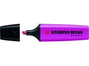 Stabilo Boss 70 Rotulador Marcador Fluorescente - Trazo Entre 2 Y 5Mm - Recargable - Tinta Con Base De Agua - Color Magenta Fluorescente