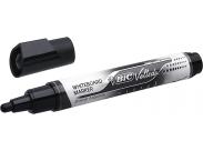 Bic Velleda Liquid Ink Marcador Para Pizarra - Punta Media - Trazo 2.3Mm - Tinta Liquida Con Base De Alcohol - Color Negro