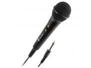 Ngs Singer Fire Microfono - Boton On/Off - Jack De 6.3Mm - Cable De 3M - Color Negro