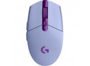 Logitech G305 Lightspeed Raton Inalambrico Usb 12000Dpi - 5 Botones Programables - Uso Diestro - Color Violeta
