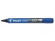 Pilot Rotulador Permanente 100 - Punta Fina De Bala 4,5Mm - Trazo 1Mm - Color Azul