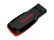 Sandisk Cruzer Blade Memoria Usb 2.0 64Gb - Sin Tapa - Color Negro/Rojo (Pendrive)