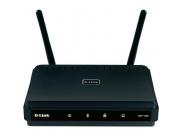D-Link Punto De Acceso Wireless N - Boton Wps - Programacion Wi-Fi Para El Ahorro Energetico - Color Negro