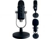 Keepout Pro 500 Microfono Usb - Boton Silencio - Salida Jack 3.5Mm - Cable De 1.35M - Color Negro