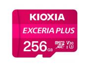 Kioxia Exceria Plus Tarjeta Micro Sdxc 256Gb Uhs-I U3 V30 A1 Clase 10 Con Adaptador
