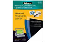 Fellowes Pack De 100 Portadas De Polipropileno A4 - 500 Micras - Acabado De Calidad - Color Transparente