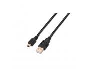 Aisens Cable Usb 2.0 - Tipo A Macho A Mini B Macho - 0.5M - Color Negro