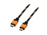 Aisens Cable Hdmi Alta Velocidad / Hec - A Macho-A Macho - Blindado En Oro - 3.0M - Compatibilidad 3D Y Ethernet - Color Oro