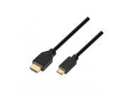 Aisens Cable Hdmi A Mini Hdmi Alta Velocidad / Hec - A Macho-C/Macho - 1.8M - Compatibilidad 3D Y Ethernet - Color Negro