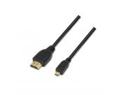 Aisens Cable Micro Hdmi Alta Velocidad / Hec - A Macho-D/Macho - 1.8M - Compatibilidad 3D Y Ethernet - Color Negro