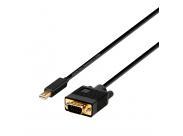 Aisens Cable Conversor Mini Displayport A Vga - Mini Dp/M-Vga/M - 2.0M - Color Negro