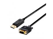 Aisens Cable Conversor Displayport A Vga - Dp/M-Vga/M - 2.0M - Color Negro
