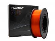 Filamento 3D Pla - Diametro 1.75Mm - Bobina 1Kg - Color Naranja Fluorescente
