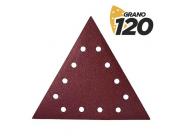 Blim Pack De 5 Lijas Con Velcro Para Lijadora Bl0223 - Grano 120 - Formato Triangular