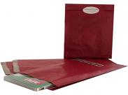 Apli Pack De 250 Sobres Kraft - Tamaño 24X43X7Mm - Papel Kraft 50G/M² - Reutilizables Y Reciclables - Color Rojo
