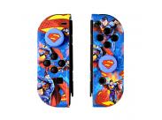Fr-Tec Carcasas Duras Protectoras Para Joycons De Superman Para Nintendo Switch - Grips Con Relieve Del Logo De Superman - Caja De 16 Juegos Con Estilo Unico - Color Varios