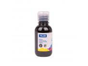 Milan Botella De Tempera 125Ml - Tapon Dosificador - Secado Rapido - Mezclable - Color Negro