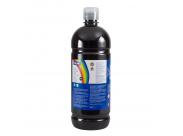 Milan Botella De Tempera 1000Ml - Tapon Dosificador - Secado Rapido - Mezclable - Color Negro