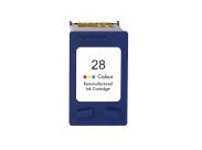 Hp 28 Color Cartucho De Tinta Remanufacturado - Reemplaza C8728Ae