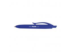 Milan P1 Touch Mini Boligrafo de Bola Retractil - Punta Redonda 1mm - Tinta con Base de Aceite - Escritura Suave - Color Azul