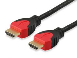 Equip Cable HDMI 2.0 Macho/Macho - Longitud 2 m. - Color Negro con Detalles en Rojo