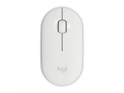 Logitech Pebble M350 Raton Inalambrico USB 1000dpi - 3 Botones - Uso Ambidiestro - Color Blanco