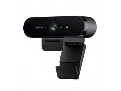 Logitech Brio Stream Webcam Profesional para Streaming Ultra HD 4K USB 3.0 - HDR - Campo de Vision 90º - Enfoque Automatico - Color Negro