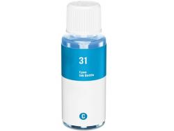 HP 31 Cyan Botella de Tinta Generica - Reemplaza 1VU26AE
