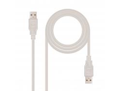Nanocable Cable USB-A 2.0 Macho a USB-A Macho 2m