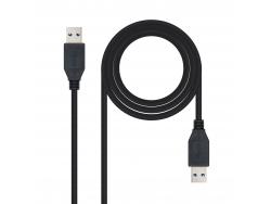 Nanocable Cable USB-A 3.0 Macho a USB-A Macho 3m