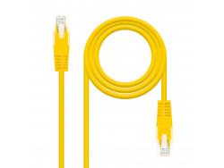 Nanocable Cable de Red Latiguillo RJ45 Cat.6 UTP AWG24 3m - Color Amarillo