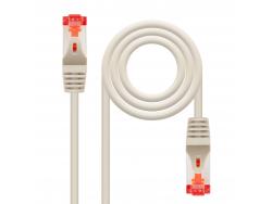 Nanocable Cable de Red Latiguillo Flexible RJ45 Cat.6 SSTP PIMF AWG26 7m - Color Gris