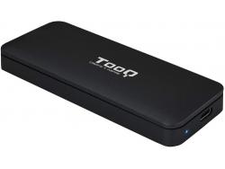 Tooq Carcasa Externa SSD M2 NVMe PCIe USB-C - Color Negro