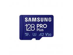 Samsung PRO Plus Tarjeta Micro SDXC 128GB UHS-I U3 Clase 10 con Adaptador